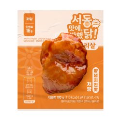 서동 맛에 반했닭 닭다리살 100g 양념치킨맛 1팩 저당
