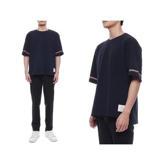 톰브라운 25SS 남성 럭비 반팔티셔츠 (MJS282A J0199 415 25S)