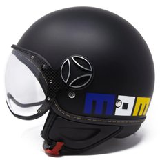 [모모디자인] 바이크 헬멧 FGTR CLASSIC BLACK / MULTI COLOR