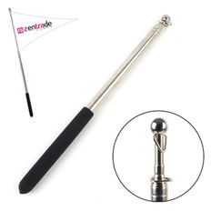 제이큐 안테나형 가이드 인솔대 깃대 여행 삼각 깃발 지시