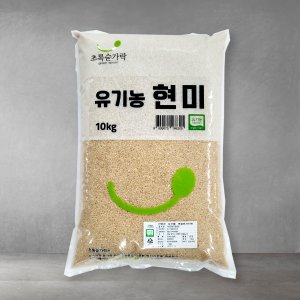 초록숟가락 유기농 현미 10kg 2023년 햇곡