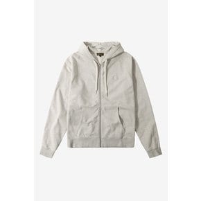 [기모] SYLVIAN-BASIC HOODED ZIP-UP_Light Grey_LNVA0TS95 (남여공용)