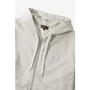 [기모] SYLVIAN-BASIC HOODED ZIP-UP_Light Grey_LNVA0TS95 (남여공용)