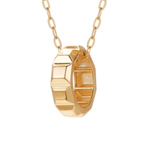 14K 스퀘어 쇼콜라 펜던트