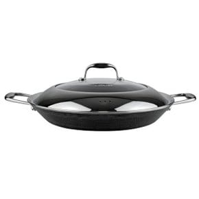 블랙큐브 세라믹 IH 36cm 파에야 멀티팬 (뚜껑스트레이너 포함) 모든열원가능