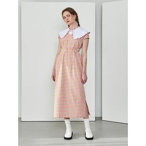 WAFER CHECK CALLA DRESS PINK MTBBSOP00643