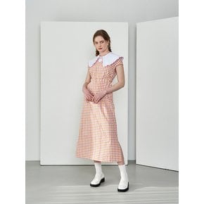 WAFER CHECK CALLA DRESS PINK MTBBSOP00643