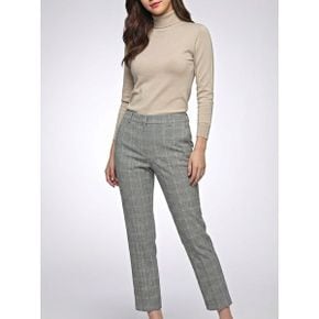 여성 체크 세미스키니 팬츠 ALPTL3311 190_P393262302