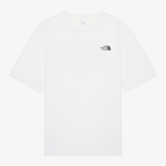 노스페이스 [노스페이스 공식] NT7UR09A 남성 캠프데이 반팔 티셔츠_WHITE