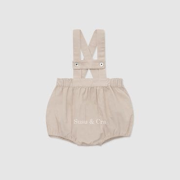 슈슈앤크라 mini 베로아 코듀로이 롬퍼 ㅡ 베이지