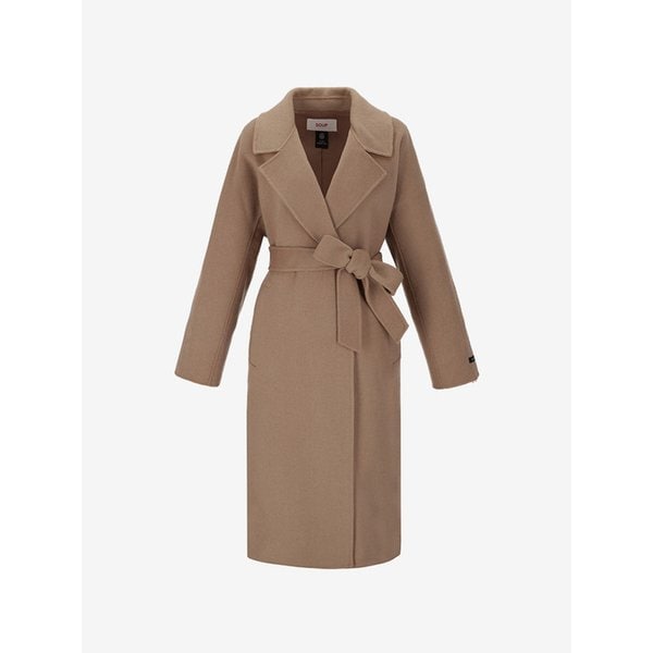 벨티드 핸드메이드 롱코트_SABHC84