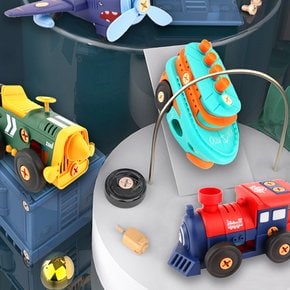 홈앤 DIY 전동 레트로 만들기 / 유아 어린이 공구놀이 장난감 세트
