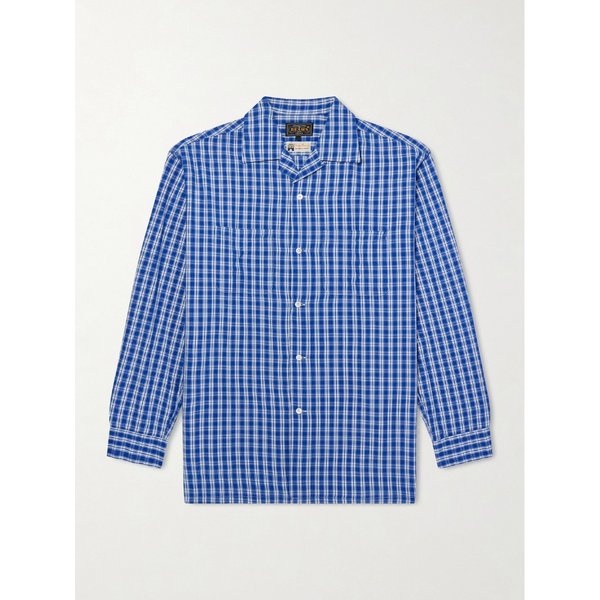 빔스 캠프 칼라 체크 코튼 셔츠 46376663162982542