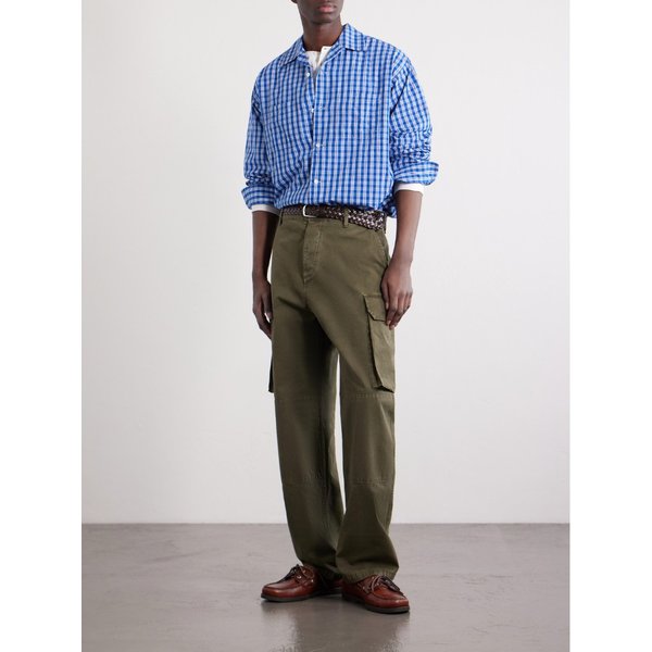 빔스 캠프 칼라 체크 코튼 셔츠 46376663162982542