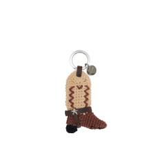 Crochet Western Boots Charm (크로셰 웨스턴 부츠 참) Brown VQB4-1AC475-1BRXX