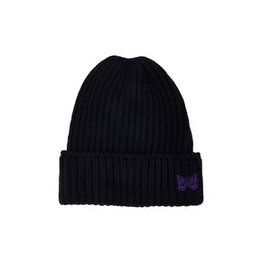 FW25 공용 메리노울 워치 캡 비니 RW056 BLACK
