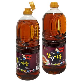  청정식품 더 참 향기름 1.8L (참깨향미유 33.3%)