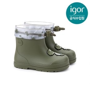[IGOR] 이고르 멘디 디노 레인부츠 카키 키즈장화 아동장화 키즈레인부츠 아동레인부츠