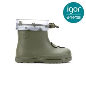 [IGOR] 이고르 멘디 디노 레인부츠 카키 키즈장화 아동장화 키즈레인부츠 아동레인부츠