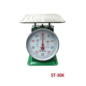 태광 ST-30K 지시저울 앉은뱅이 접시 바늘 저울 30kg