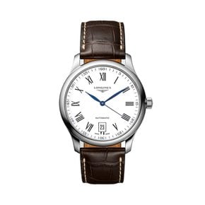 L2.628.4.11.3 마스터 컬렉션 남성 악어가죽 오토매틱 38.5mm