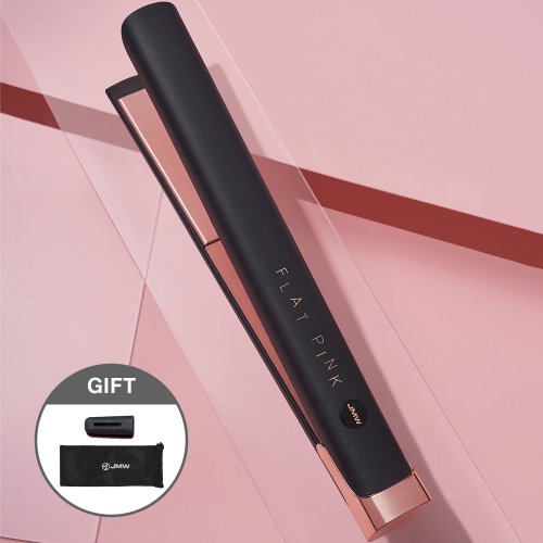 [정가 99,000원] 프리볼트 플랫핑크 SW3A01MA 세라믹 코팅열판 판고데기+캡/파우치