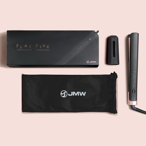[정가 99,000원] 프리볼트 플랫핑크 SW3A01MA 세라믹 코팅열판 판고데기+캡/파우치