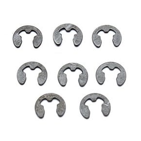 W03007 E-Ring 3mm 8개 세트 P401 402 601 트라이얼 RC 자동차 부품