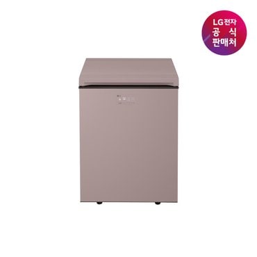 LG [LG전자공식판매처] 디오스 뚜껑식 김치냉장고 오브제컬렉션 Z132MKK123 (128L)