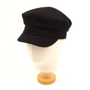 Linen Black Marine Cap