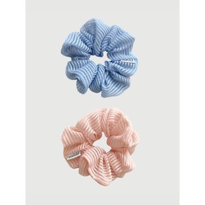 Candy stripe scrunchie (2colors)