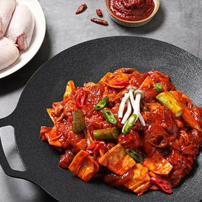 국내산 닭다리살로 만든 양념 닭갈비 300g x 5팩[35700485]