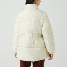 여 루즈핏 하이넥 푸퍼 점퍼(IVORY / BROWN / BLACK)