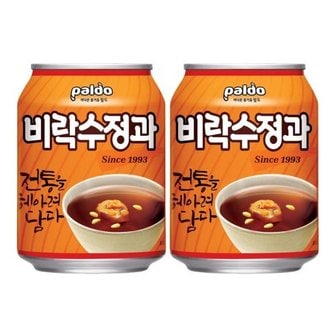  팔도 비락수정과 238ml 24캔