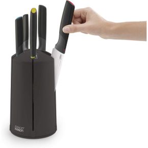 영국 조셉조셉 칼 Joseph Elevate Knives 5 piece Carousel Set with rotating knife block Japa