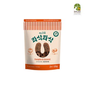 올리브 콰삭콰삭 호박&코코넛 120g