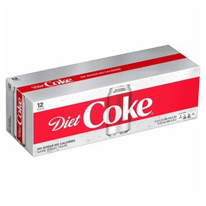 [해외직구]코카콜라 코크 제로칼로리 355ml 12캔/ Coca-Cola Coke Zero Calories 12oz Can