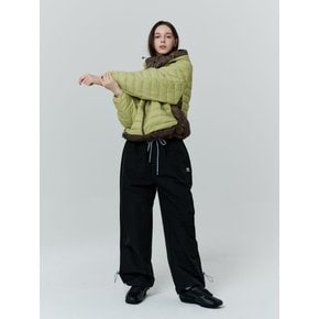UNISEX 라이트 하이킹 패딩 자켓_라임브라운