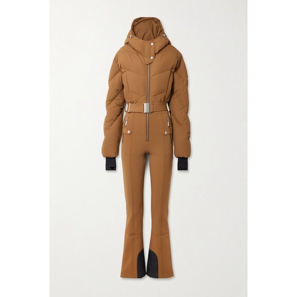 코도바 Ajax 후드 벨트  퀼티드 다운 스키복 46376663162901132