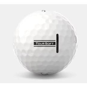 [아쿠쉬네트코리아 정품] 2025 타이틀리스트 투어 소프트 볼 TOUR SOFT [ 화이트/옐로우/그린 ]