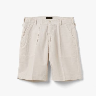 샌프란시스코마켓 EAST HARBOUR SURPLUS BRANDO 676 SHORT FATIGUE PANT OFF-WHITE EHE1M30007A34