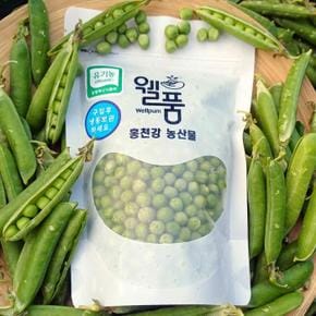 강원도 유기농 완두콩 800g (400g 2팩) 급냉 깐완두콩 냉동완두콩 이유식완두콩  (S50373813)