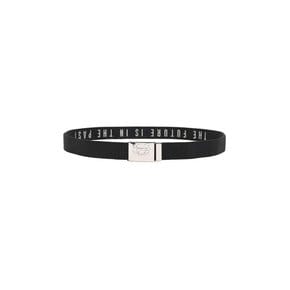 SS26 공용 웹 벨트 HM31GD083 BLACK