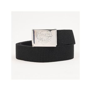 SS26 공용 웹 벨트 HM31GD083 BLACK