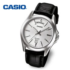 [정품] CASIO 카시오 주우재시계 남성 야광 가죽 손목시계 MTP-1370L-7A