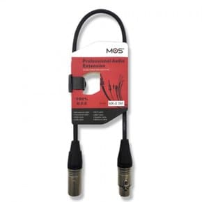 MOS MX-0.5M 캐논 암 - 캐논 수 XLR 마이크케이블 0.5M