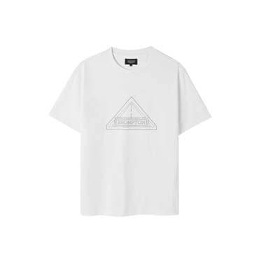 브롬톤 [브롬톤런던][P252MTS134]리플렉티브 반팔티셔츠 REFLECTIVE HALF SLEEVE T-SHIRT - O/WHITE