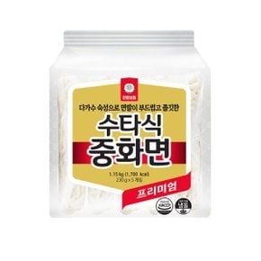 천일 사누끼 수타식 중화면 1.15kg(230gx5)