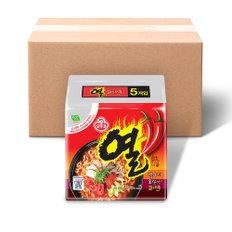 열라면 멀티팩 (120g x 5개) x 8팩 / 총40봉지