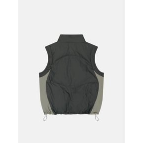 Turbo Reversible Down Vest Charcoal